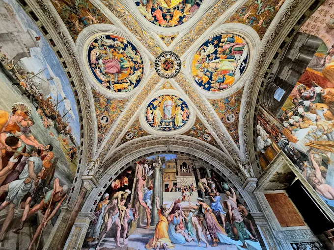 Capela sixtina - fresca Michelangelo